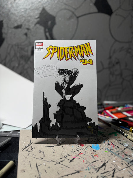 Spiderman 1984 custom comic cover