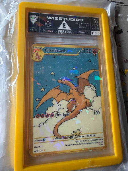 No.00151 Gold Charizard