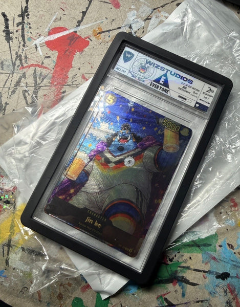No.00191 Jinbe One Piece 1/1 Custom Art By Wiz Germany World Cup Edition