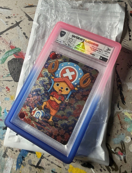 No.00198 Tony Tony Chopper One Piece 1/1 Art by Wiz Custom  Korea  World Cup Edition Card