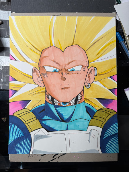 Vegeta Dripped SSJ3 1/1