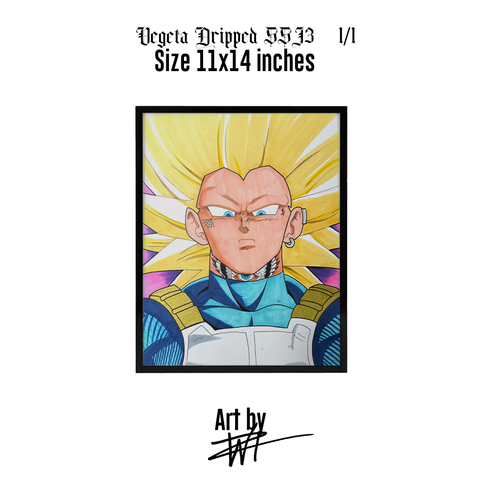 Vegeta Dripped SSJ3 1/1