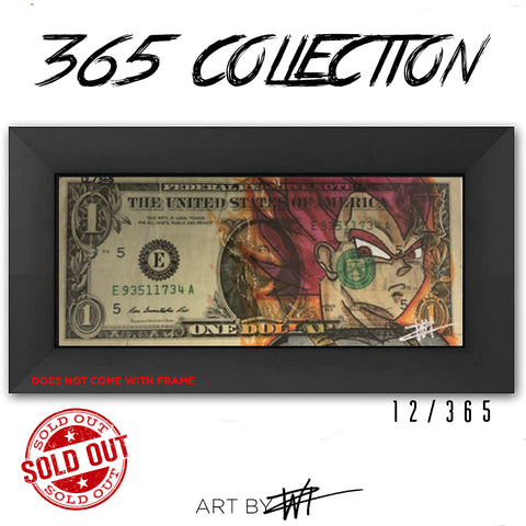 SOLD OUT #12 VEGETA GOD LVL - Walter Ivan Zamora 