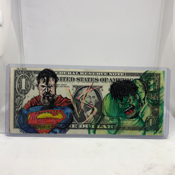 SOLD OUT #15 Superman Vs HULK - Walter Ivan Zamora 