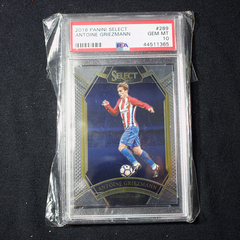 2016 Antoine Griezmann Panini Select PSA 10