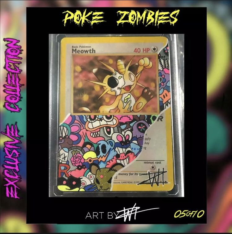 PokeZombies Custom Collection By WIZ Meowth 05/10