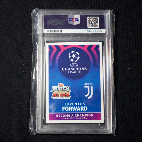 2018 Cristiano Ronaldo UEFA CHAMPS PSA 9