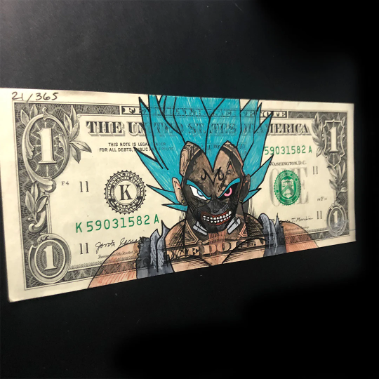 #21 Vegeta Ghoul - Walter Ivan Zamora 