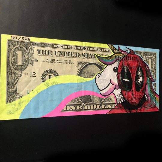 #121 Deadpool X the Unicorn - Walter Ivan Zamora 