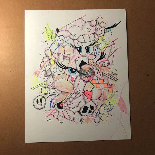 4theFans Art by WIZ abstract and pop art 1 of 1 - Walter Ivan Zamora 