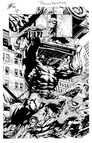 UNTITLED 007 PENCILS BY DAVID FINCH INK BY ME